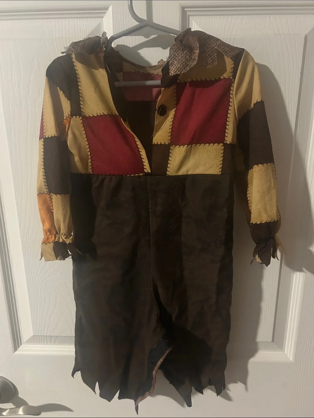 Spirit Infant Happy Harvest Scarecrow Costume - Brown, Tan, Orange Halloween
